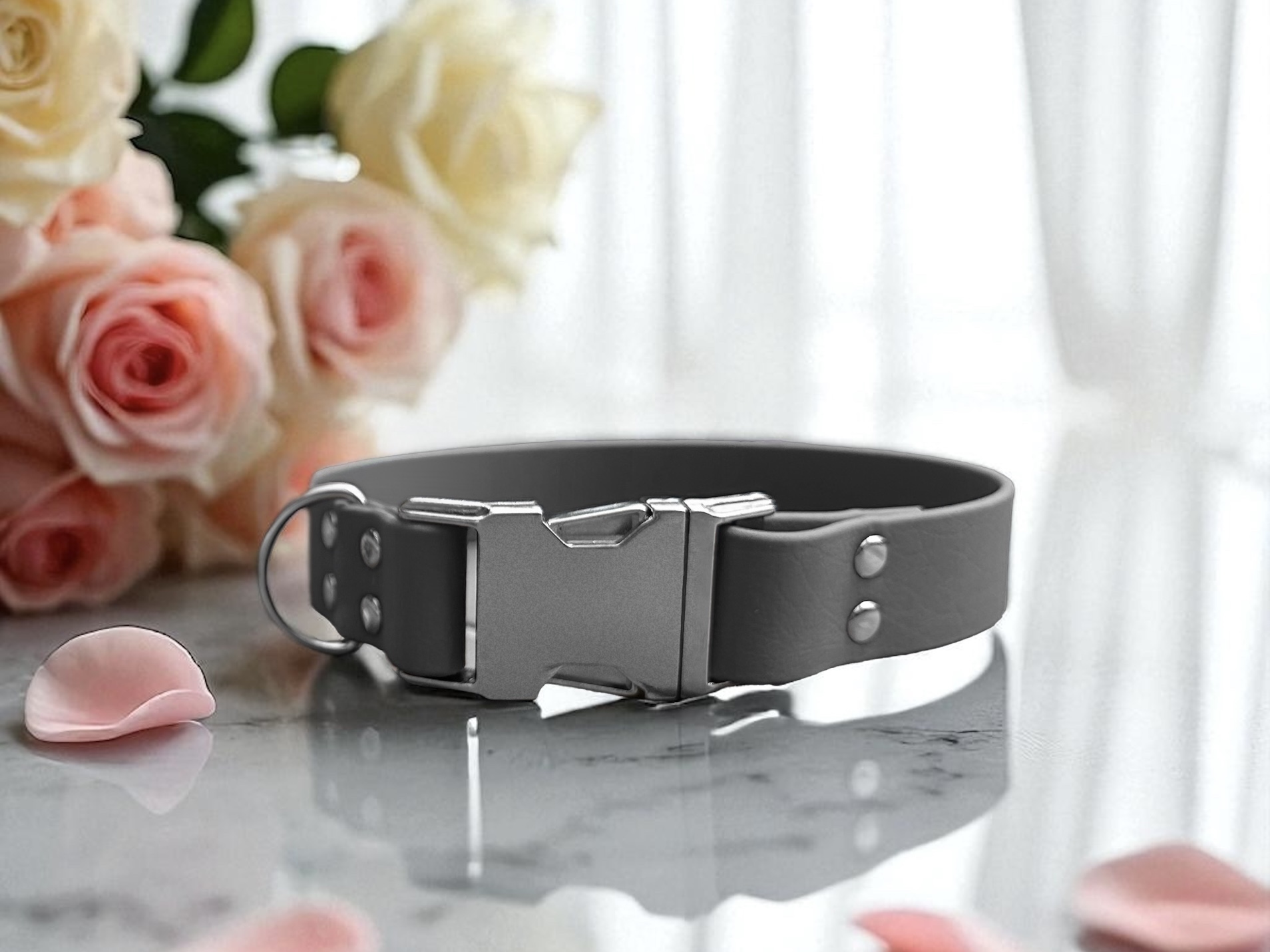 Collier en biothane de 2,5cm d'épaisseur