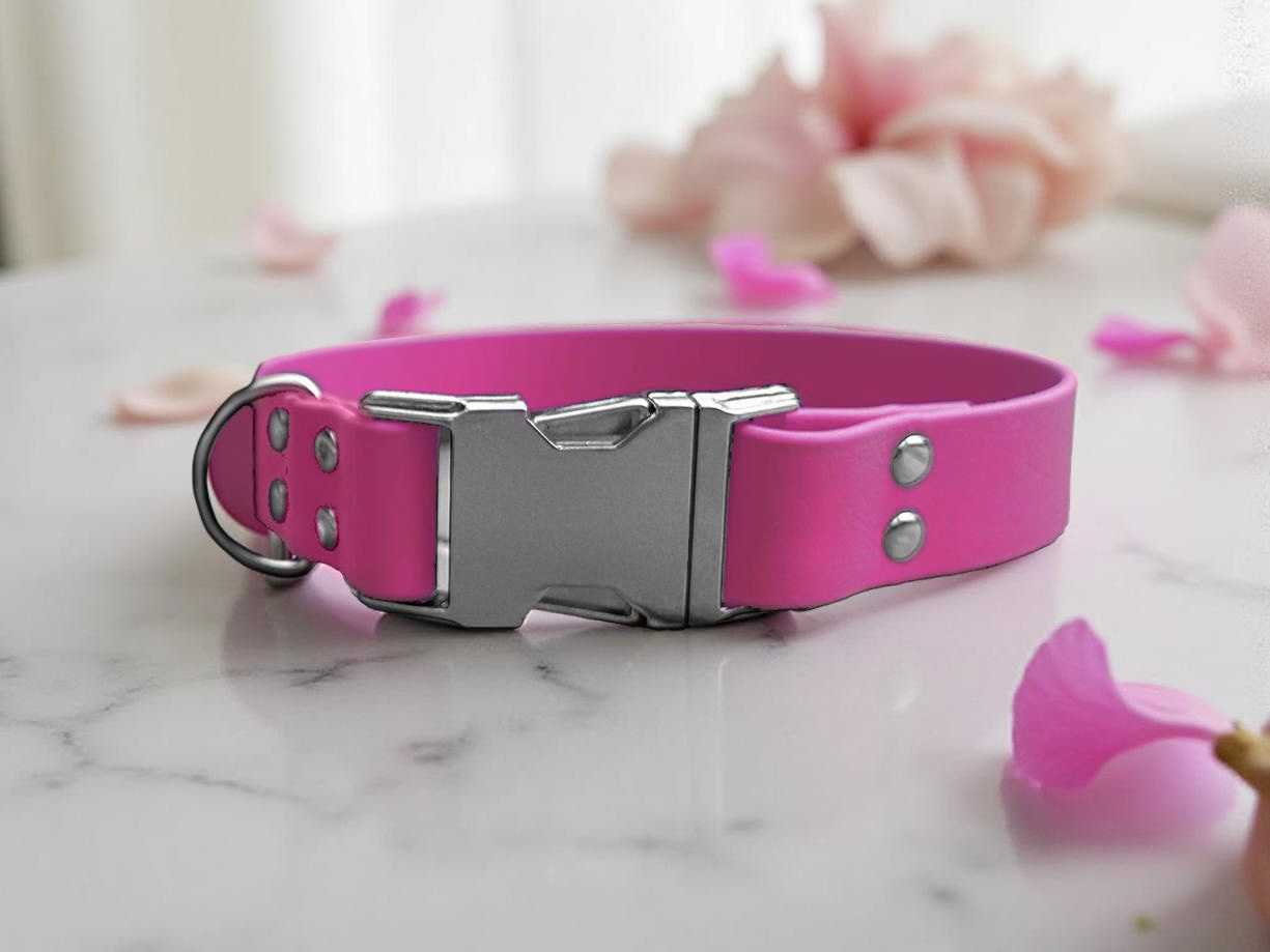 Collier en biothane de 2,5cm d'épaisseur simple