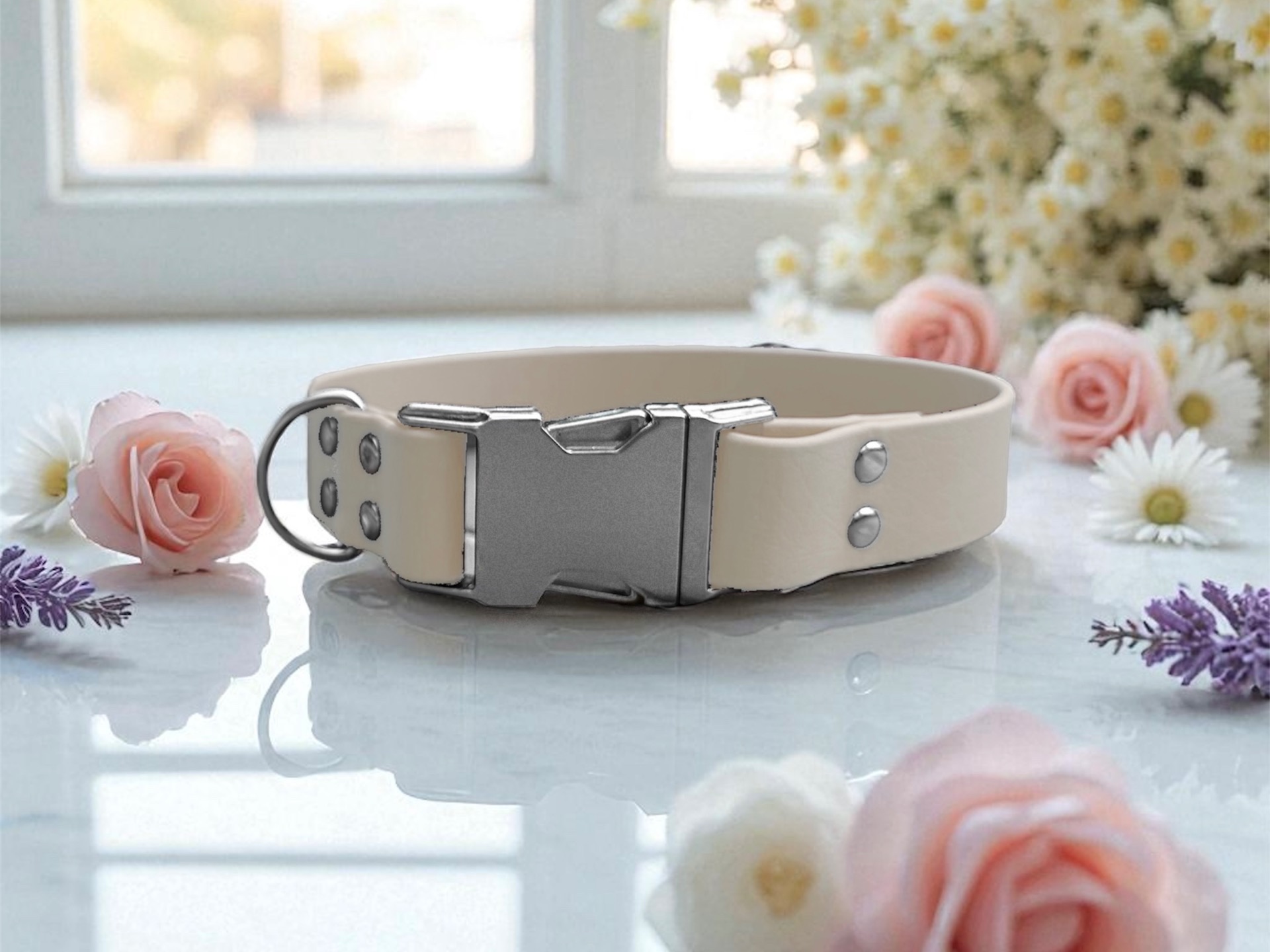 Collier en biothane de 2,5cm d'épaisseur