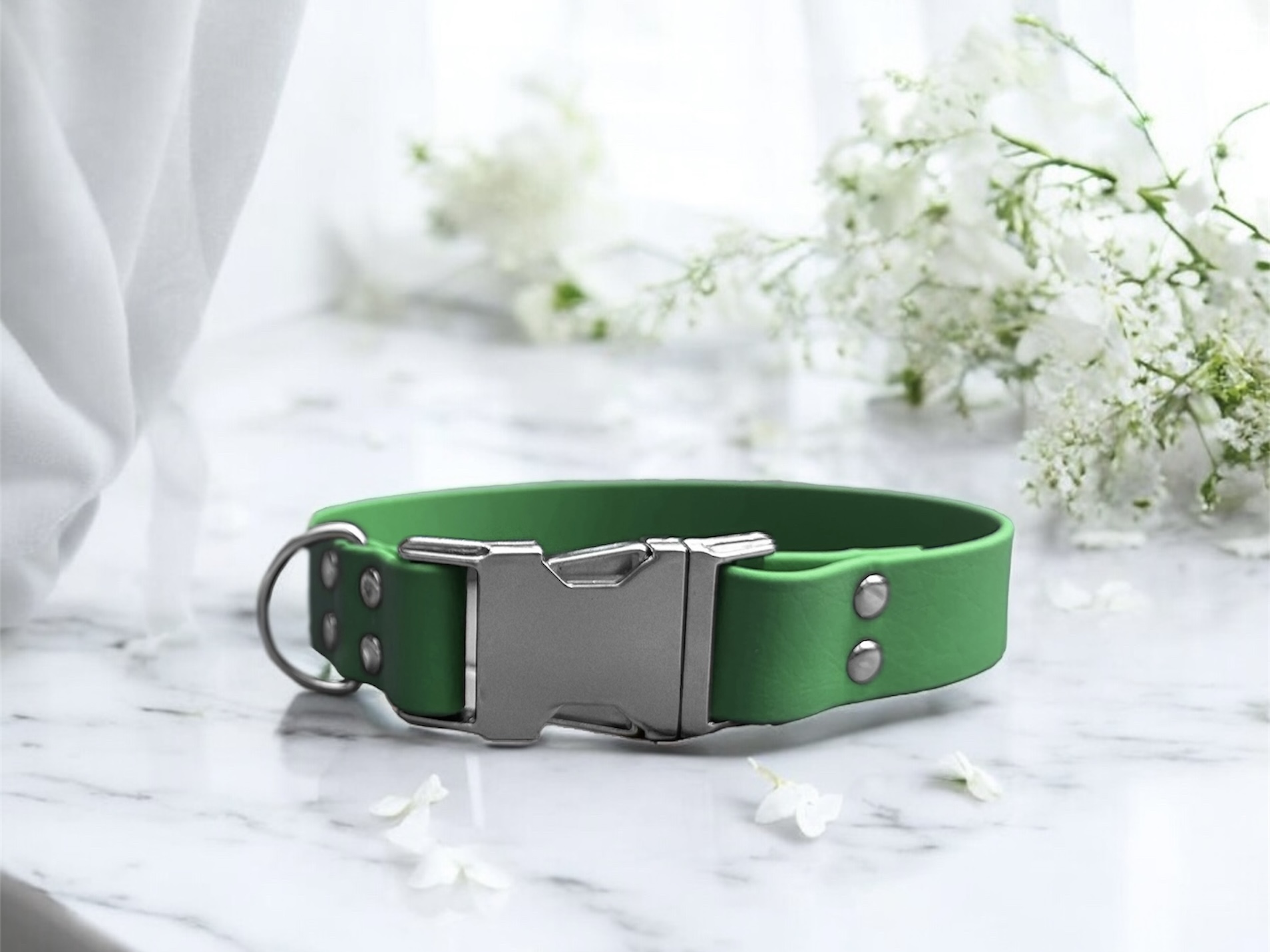 Collier en biothane de 2,5cm d'épaisseur 