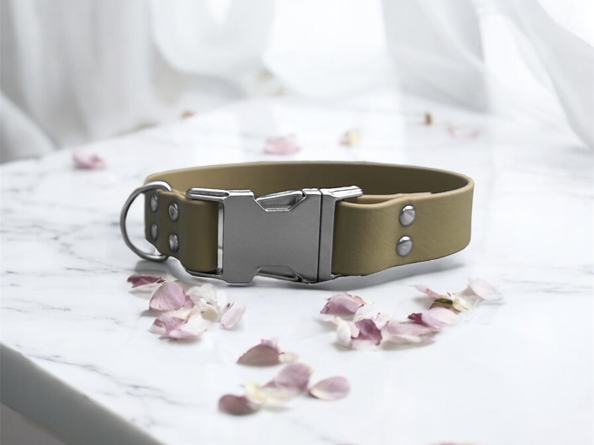 Collier en biothane de 2,5cm d'épaisseur simple